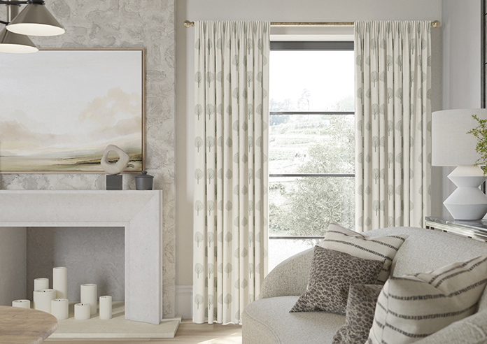 Emily Bond Yew Tree, Fern - Made to Measure Curtains - Image 3